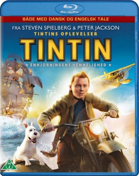 Cover for Steven Spielberg · Tintin - Enhjørningens Hemmelighed (Blu-ray) (2015)