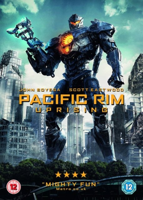 Cover for Pacific Rim Uprising (DVD) (2018)
