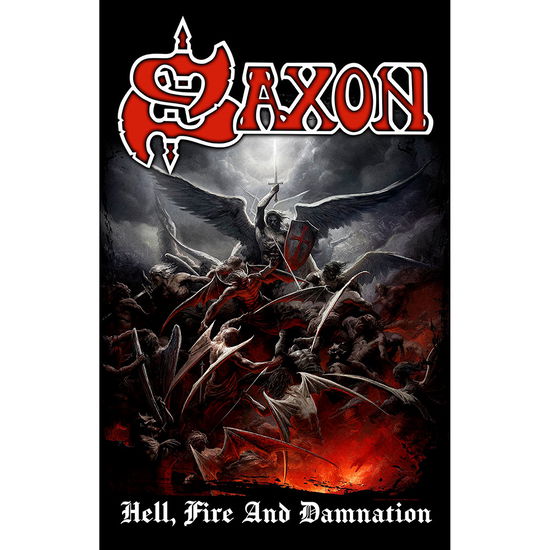 Cover for Saxon · Saxon Textile Poster: Hell, Fire And Damnation (Poster) (2024)