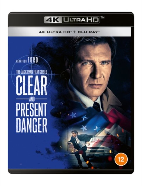 Cover for Clear and Present Danger Uhd BD · Clear And Present Danger (4K UHD Blu-ray) (2023)