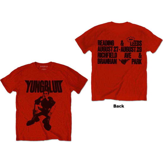 Yungblud Unisex T-Shirt: R-U-OK? (Back Print) - Yungblud - Produtos -  - 5056561045276 - 