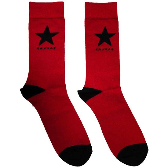 Cover for David Bowie · David Bowie Unisex Ankle Socks: Blackstar (UK Size 6 - 11) (Bekleidung)