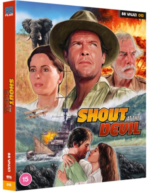 Shout At The Devil - Peter Hunt - Elokuva - 88Films - 5060710972276 - maanantai 27. toukokuuta 2024