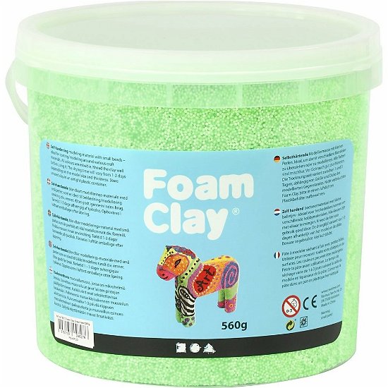 Cover for Foam Clay · 78827 - 560 G - Neongruen (HOBBY) (Leketøy)