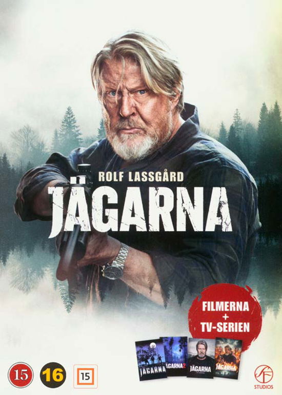 Cover for Jägarna · Jägarna: Filmerna + Tv-serien (DVD) (2021)