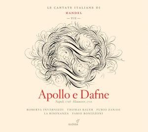Cover for Invernizzi, R &amp; Bauer · Haendel:Apollon &amp; Daphne (CD) (2010)