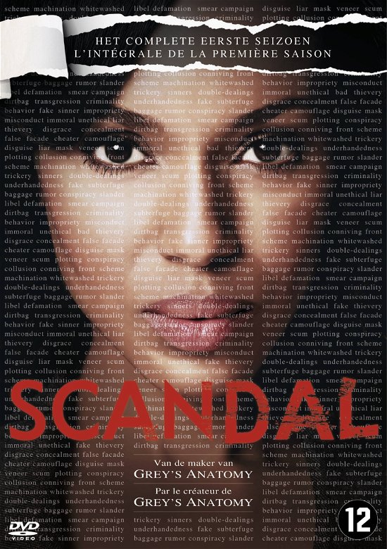 Cover for Scandal · Season 1 (DVD) (2013)