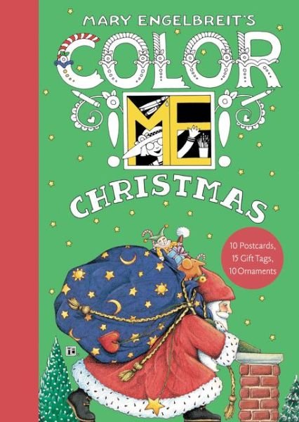 Cover for Mary Engelbreit · Mary Engelbreit's Color ME Christmas Book of Postcards: A Christmas Holiday Book for Kids (Paperback Book) (2017)