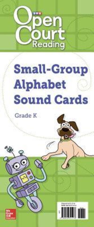 Cover for McGraw Hill · Open Court Reading Grade K Medium-Sized Alphabet Sound Cards (Cards) (2014)