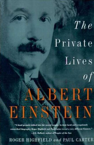 Cover for Paul Carter · The Private Lives of Albert Einstein (Paperback Book) (1994)