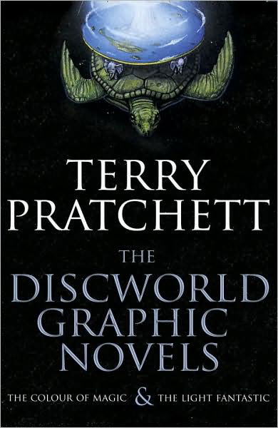 Cover for Terry Pratchett · The Discworld Graphic Novels: The Colour of Magic and The Light Fantastic: a stunning gift edition of the first two Discworld novels in comic form (Hardcover bog) [Anniversary edition] (2008)