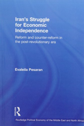 Cover for Pesaran, Evaleila (University of Cambridge, UK) · Iran's Struggle for Economic Independence: Reform and Counter-Reform in the Post-Revolutionary Era - Routledge Political Economy of the Middle East and North Africa (Pocketbok) [Reprint edition] (2013)