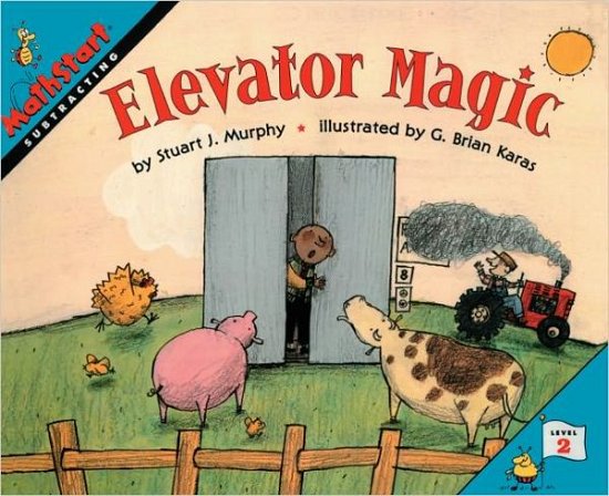 Cover for Stuart J. Murphy · Elevator Magic (Turtleback School &amp; Library Binding Edition) (Mathstart: Level 2 (Prebound)) (Hardcover bog) (1997)