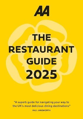 Cover for AA Restaurant Guide 2025 (Paperback Book) [31 New edition] (2024)