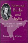 Cover for Whelan · Edmund Burke and India (Innbunden bok) (1996)