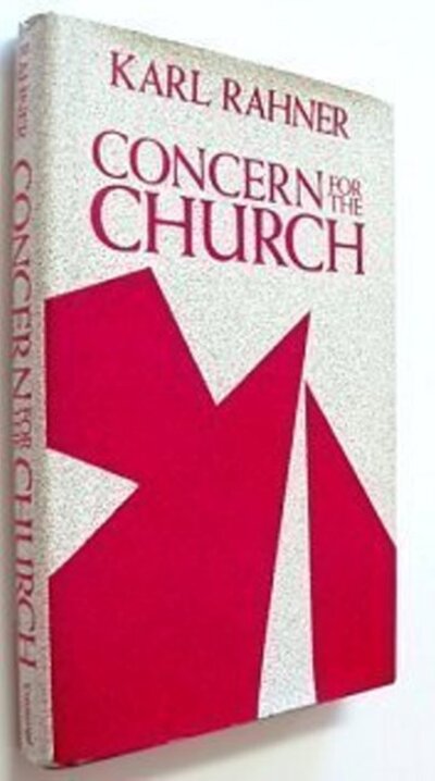 Cover for Karl Rahner · Concern for the Church (Theological Investigations, Vol 20) (Hardcover Book) (1981)