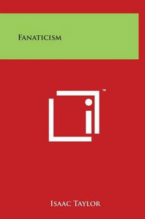 Cover for Isaac Taylor · Fanaticism (Inbunden Bok) (2014)