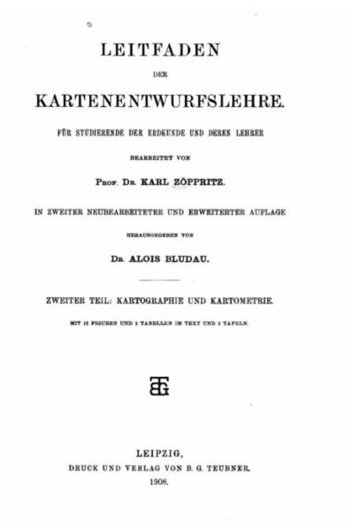 Cover for Alois Bludau · Leitfaden Der Kartenentwurfslehre (Pocketbok) (2015)