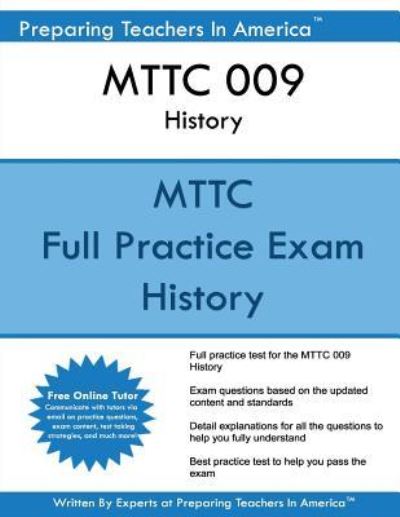 Cover for Preparing Teachers in America · MTTC 009 History (Paperback Book) (2016)