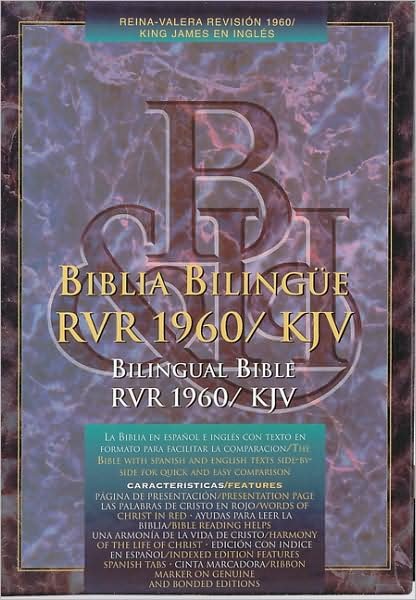 Cover for Bible · Bible Kjv Bilingual Black Rvr 1960 Hc (Book) (1988)