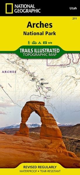 Cover for National Geographic Maps · Arches National Park: Trails Illustrated National Parks (Map) [2022nd edition] (2012)