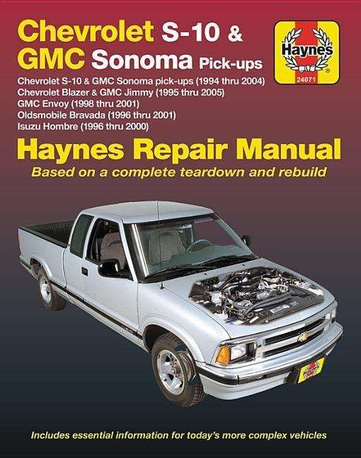 Chevrolet S-10 & Blazer ('94-'05) - Haynes Publishing - Books - Haynes Manuals Inc - 9781620923276 - August 12, 2019