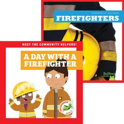 Cover for Cari Meister · Firefighters + a Day with a Firefighter (Paperback Book) (2021)