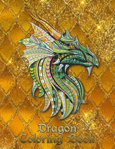 Cover for Andrew Murphy · Dragon Coloring Book (Taschenbuch) (2019)