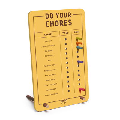 Cover for Knock Knock · Knock Knock Do Your Chores Desktop Pegboard (MERCH) (2020)