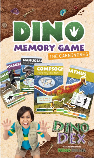 Cover for J.J. Johnson · Dino Memory Game: The Carnivores (Flashcards) (2025)