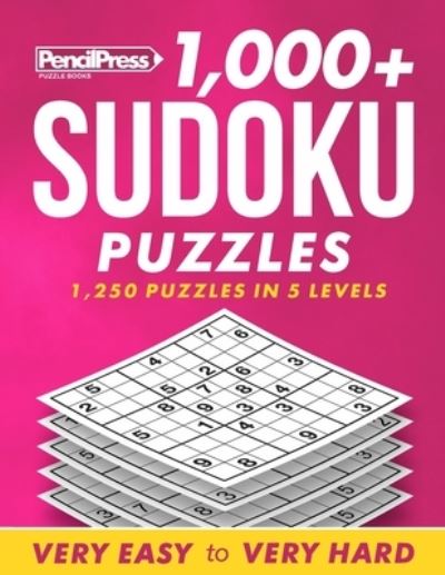 1,000+ Sudoku Puzzles - Sudoku Puzzle Books - Książki - Independently Published - 9781703435276 - 28 października 2019