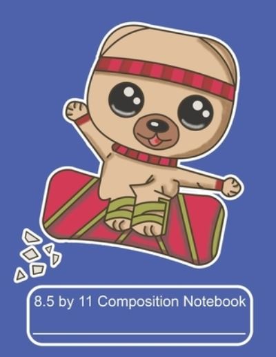 Cover for Puppy Creations · 8.5 by 11 Composition Notebook (Paperback Book) (2019)