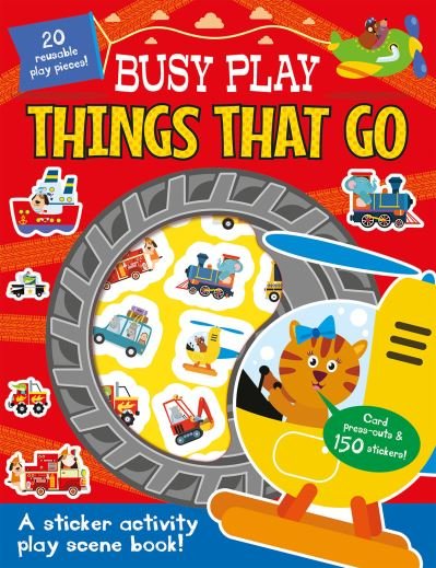 Cover for Connie Isaacs · Busy Play Things That Go - Busy Play Activity Books (Taschenbuch) (2022)