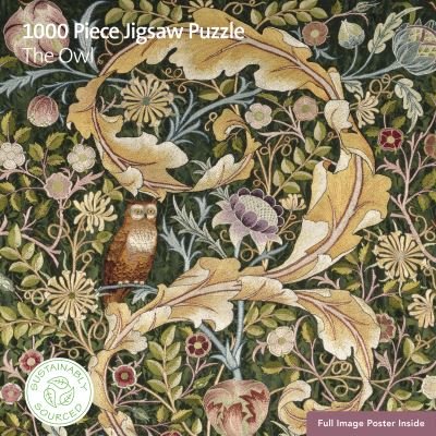 Adult Sustainable Jigsaw Puzzle V&A: The Owl: 1000-pieces. Ethical, Sustainable, Earth-friendly - 1000-piece Sustainable Jigsaws -  - Gesellschaftsspiele - Flame Tree Publishing - 9781804176276 - 25. Juli 2023