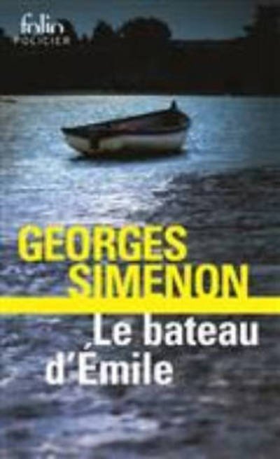 Cover for Georges Simenon · Le bateau d'Emile (Paperback Bog) (2015)
