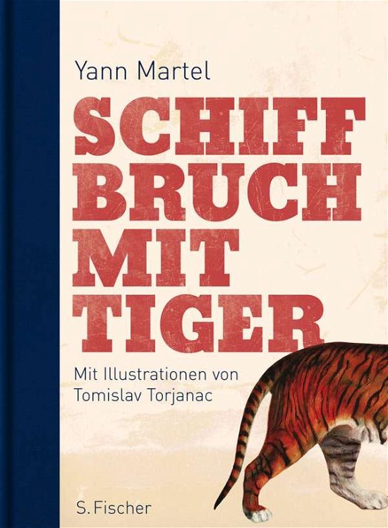 Cover for Yann Martel · Schiffbruch mit Tiger (Hardcover Book) (2008)