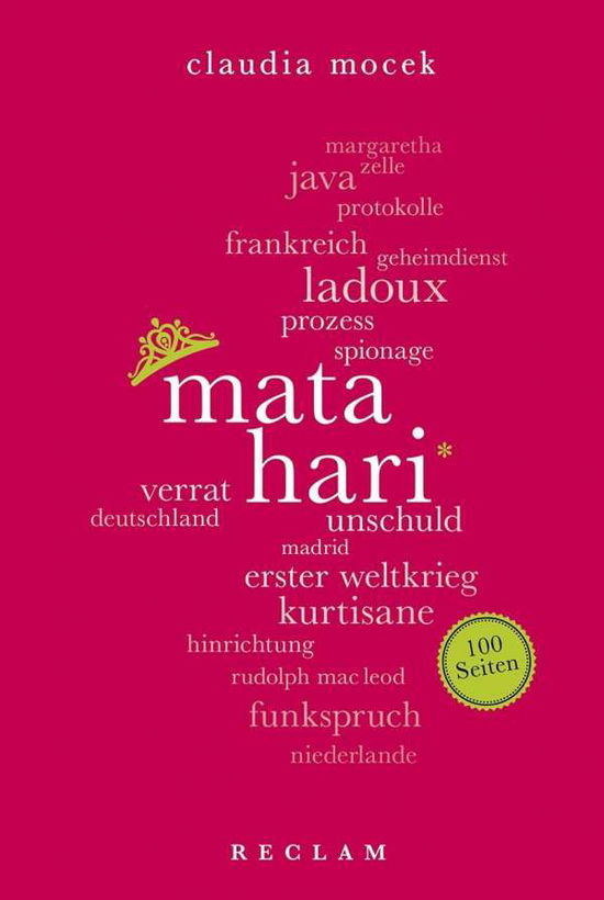 Mata Hari - Mocek - Books -  - 9783150204276 - 