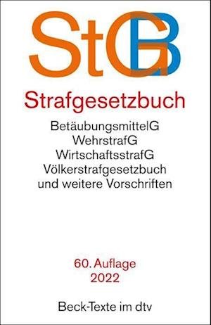 Cover for Dtv Verlagsgesellschaft · Strafgesetzbuch (Pocketbok) (2022)