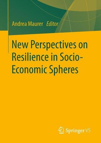 New Perspectives on Resilience in Socio-Economic Spheres (Paperback Book) [1st ed. 2016 edition] (2016)