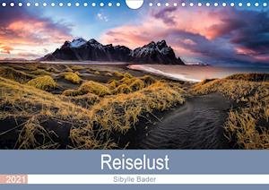 Cover for Bader · Reiselust 2021 (Wandkalender 2021 (Bog)