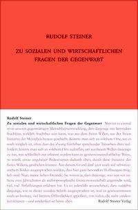 Cover for Steiner · Zu sozialen und wirtschaftliche (Bog)