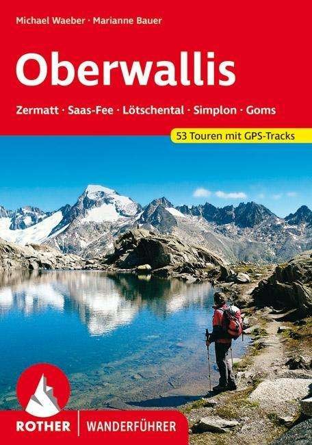 Cover for Waeber · Rother Wanderführer Oberwallis (Book)