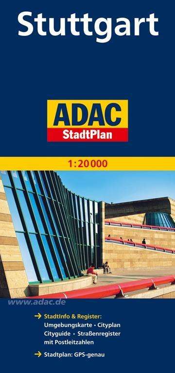 Stuttgart - ADAC Verlag - Książki - Adac city maps - 9783826404276 - 3 stycznia 2001