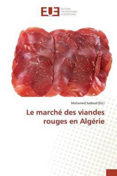 Cover for Le Marche Des Viandes Rouges en Algerie (Paperback Book) (2018)