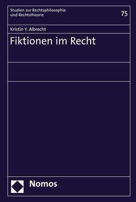 Cover for Albrecht · Fiktionen im Recht (Book) (2020)