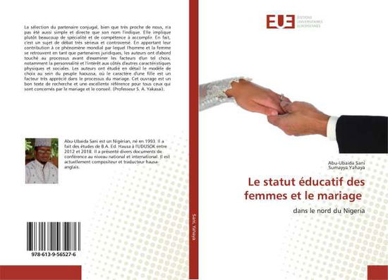 Cover for Sani · Le statut éducatif des femmes et l (Book)