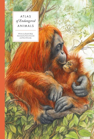 Cover for Radek Maly · Atlas of Endangered Animals - Large Encyclopedias of Animals (Hardcover Book) (2022)