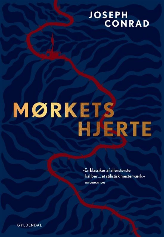 Cover for Joseph Conrad · Gyldendals Klassikerkollektion: Mørkets hjerte (Sewn Spine Book) [2th edição] (2019)