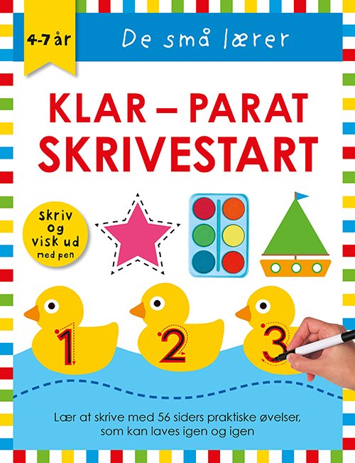 De små lærer: De små lærer - Skriv og visk ud - Klar-parat-skrivestart -  - Bøker - Alvilda - 9788741508276 - 4. juni 2019