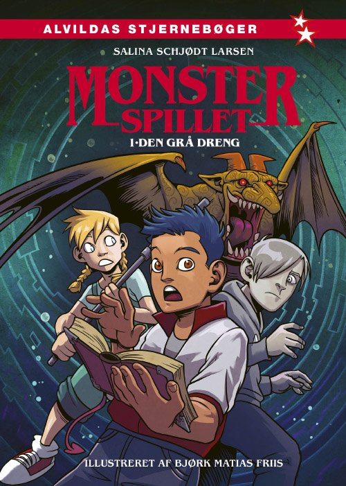Cover for Salina Schjødt Larsen · Monsterspillet: Monsterspillet 1: Den grå dreng (Bound Book) [1. wydanie] (2023)